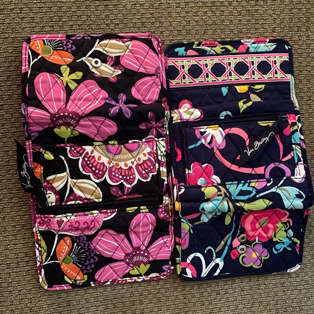 Two Vera Bradley wallets